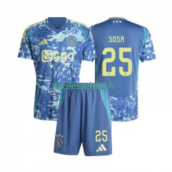 Maillot Ajax Amsterdam Wout Weghorst 25 2024-2025 Extérieur Enfant MC
