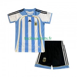 Maillot Argentine Retro 2006 Domicile Enfant MC