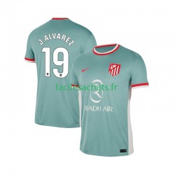 Maillot Atlético Madrid Julian Alvarez 19 2024-2025 Extérieur Homme MC