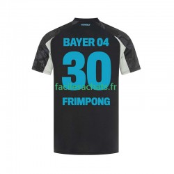Maillot Bayer 04 Leverkusen Frimpong 30 2024-2025 3ème Homme MC