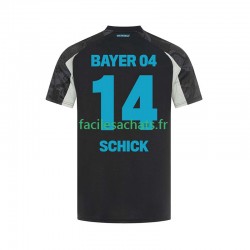 Maillot Bayer 04 Leverkusen Patrik Schick 14 2024-2025 3ème Homme MC