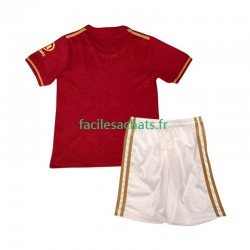 Maillot Bayern Munich 125th Anniversary 2024-2025 Rouge Domicile Enfant MC