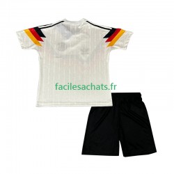 Maillot Allemagne Retro 1990 Domicile Enfant MC