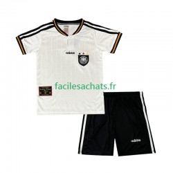 Maillot Allemagne Retro 1996 Domicile Enfant MC