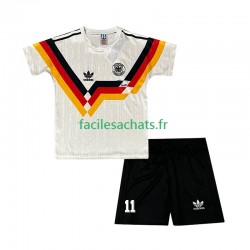 Maillot Allemagne Klose 11 Retro 1990 Domicile Enfant MC