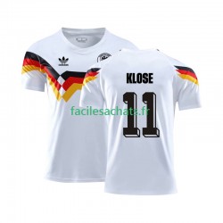 Maillot Allemagne Klose 11 Retro 1990 Domicile Homme MC