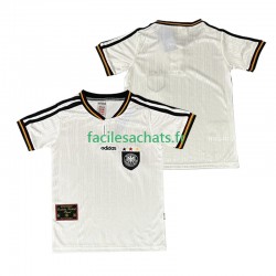 Maillot Allemagne Retro 1996 Domicile Homme MC