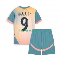 Maillot Manchester City Haaland 9 2024-2025 4ème Enfant MC