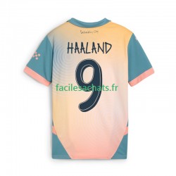 Maillot Manchester City Haaland 9 2024-2025 4ème Homme MC