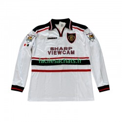 Maillot Manchester United Beckham 7 Retro 1998-1999 Extérieur Homme ML