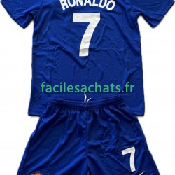 Maillot Manchester United Cristiano Ronaldo 7 Retro 2008-2009 3ème Enfant MC