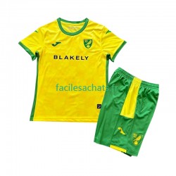 Maillot Norwich City 2024-2025 Domicile Enfant MC