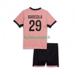 Maillot Paris Saint-Germain Bradley Barcola 29 2024-2025 3ème Enfant MC