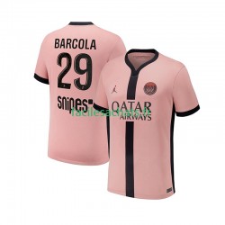 Maillot Paris Saint-Germain Bradley Barcola 29 2024-2025 3ème Homme MC