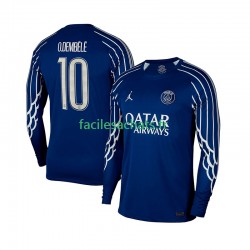 Maillot Paris Saint-Germain Ousmane Dembele 10 2024-2025 4ème Homme ML