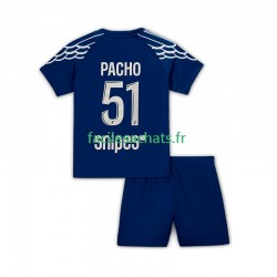Maillot Paris Saint-Germain Pacho 51 2024-2025 4ème Enfant MC