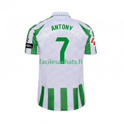 Maillot Real Betis ANTONY 7 2024-2025 Domicile Homme MC