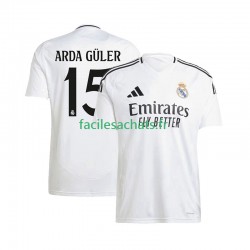 Maillot Real Madrid ARDA GuLER 15 2024-2025 Domicile Homme MC Maillot Real Madrid ARDA GuLER 15 2024-2025 Domicile Homme MC