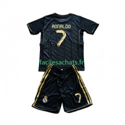 Maillot Real Madrid Cristiano Ronaldo 7 Retro 2011-2012 Extérieur Enfant MC