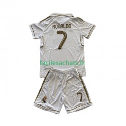 Maillot Real Madrid Cristiano Ronaldo 7 Retro 2011-2012 Domicile Enfant MC