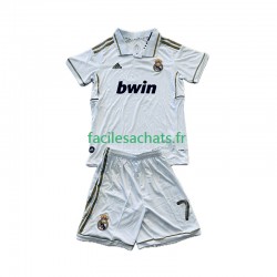 Maillot Real Madrid Cristiano Ronaldo 7 Retro 2011-2012 Domicile Enfant MC
