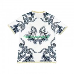 Maillot Real Madrid Versace Edition 2024-2025 Blanc Domicile Homme MC