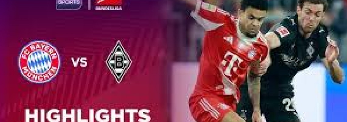 Bayern Munich 4-1 Borussia Mönchengladbach Bayern Munich 4-1 Borussia Mönchengladbach