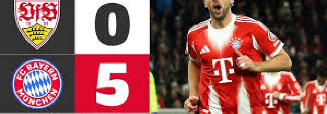 Bayern Munich 5-0 VfB Stuttgart Bayern Munich 5-0 VfB Stuttgart