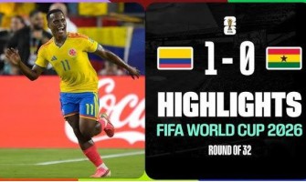 Colombie 1-0 Ghana