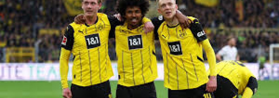 Le Borussia Dortmund a mené au score à deux reprises avant de se faire rattraper. Le Borussia Dortmund a mené au score à deux reprises avant de se faire rattraper.