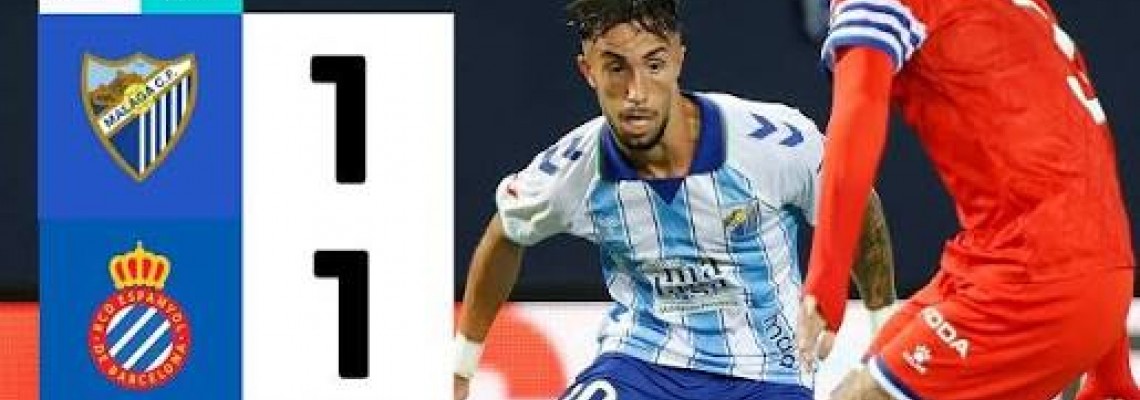Le RCD Espanyol a concédé un match nul surprenant (1-1) face au Málaga CF