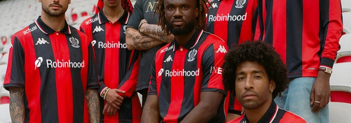Maillot Domicile OGC Nice 2025-26 Maillot Domicile OGC Nice 2025-26
