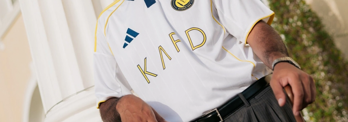 Maillot extérieur Al-Nassr FC - Saison 2025-26 Maillot extérieur Al-Nassr FC - Saison 2025-26