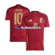 Maillot Belgique Romelu Lukaku 10 Euro 2024 Rouge Domicile Homme MC