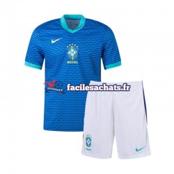 Maillot Brésil Copa America 2024 Bleu Extérieur Enfant MC Maillot Brésil Copa America 2024 Bleu Extérieur Enfant MC