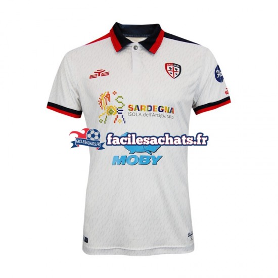 Maillot Cagliari 2023-2024 Extérieur Homme MC