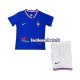 Maillot France Euro 2024 Bleu Domicile Enfant MC