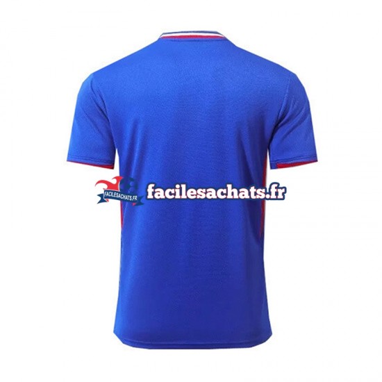 Maillot France Euro 2024 Bleu Domicile Homme MC