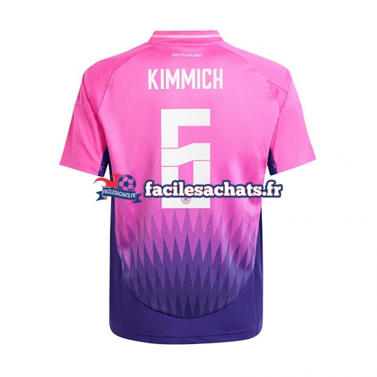 Maillot Allemagne Kimmich 6 Euro 2024 Extérieur Homme MC