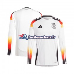 Maillot Allemagne Euro 2024 Blanc Domicile Homme ML