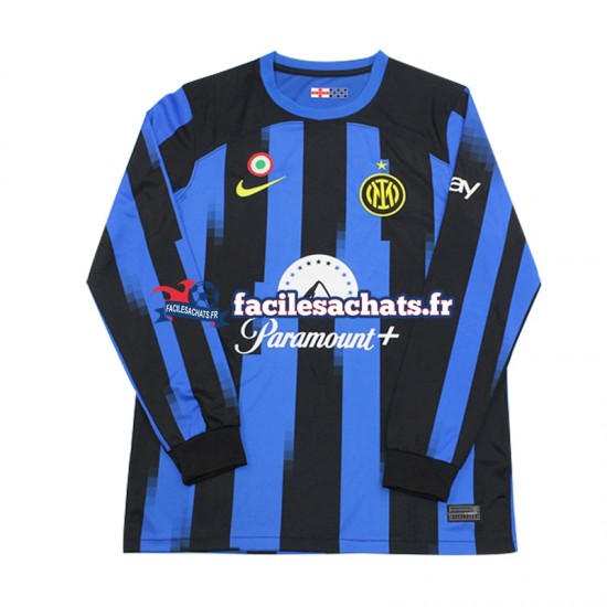 Maillot Inter Milan 2023-2024 Domicile Homme ML