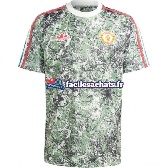 Maillot Manchester United Stone Roses 2023-2024 Domicile Homme MC