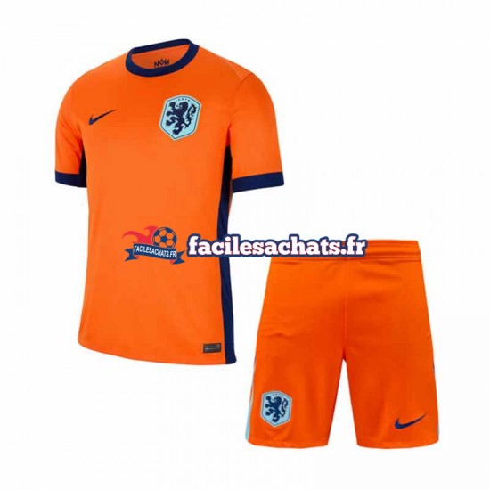 Maillot Pays-Bas Euro 2024 Domicile Enfant MC