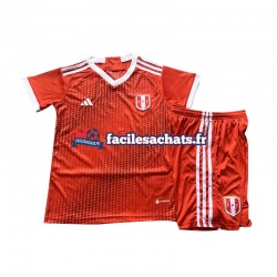 Maillot Pérou 2023 Rouge Extérieur Enfant MC