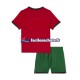 Maillot Portugal Euro 2024 Rouge Domicile Enfant MC