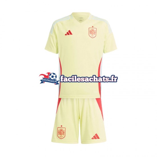 Maillot Espagne Euro 2024 Extérieur Enfant MC