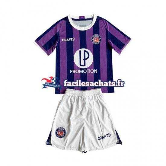 Maillot Toulouse 2023-2024 Extérieur Enfant MC