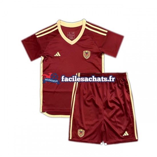 Maillot Venezuela Copa America 2024 Rouge Domicile Enfant MC