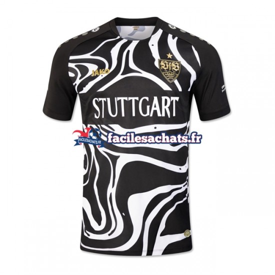 Maillot VfB Stuttgart Special 2023-2024 Noir Domicile Homme MC