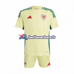 Maillot Pays de Galles 2024 Extérieur Enfant MC